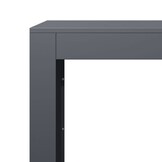 VidaXL Haardhoutrek 100x40x60 cm Antraciet - 35% Korting!