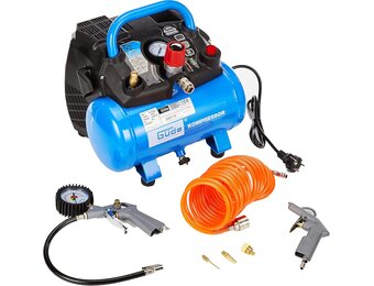 Olievrije Luchtcompressor Airpower 190/08/6 - 8 Bar - 6L Ketel - 34% Korting
