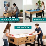 Multigame Speeltafel 6-in-1 122cm met 55% Korting | Binnen & Buiten