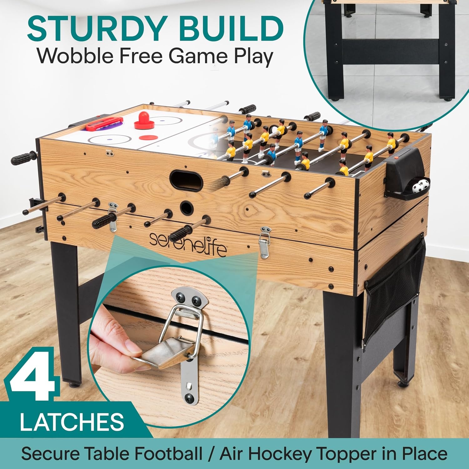 Multigame Speeltafel 6-in-1 122cm met 55% Korting | Binnen & Buiten