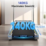 YPOO Loopband met Hellingshoek - 140kg Capaciteit - 30% Korting