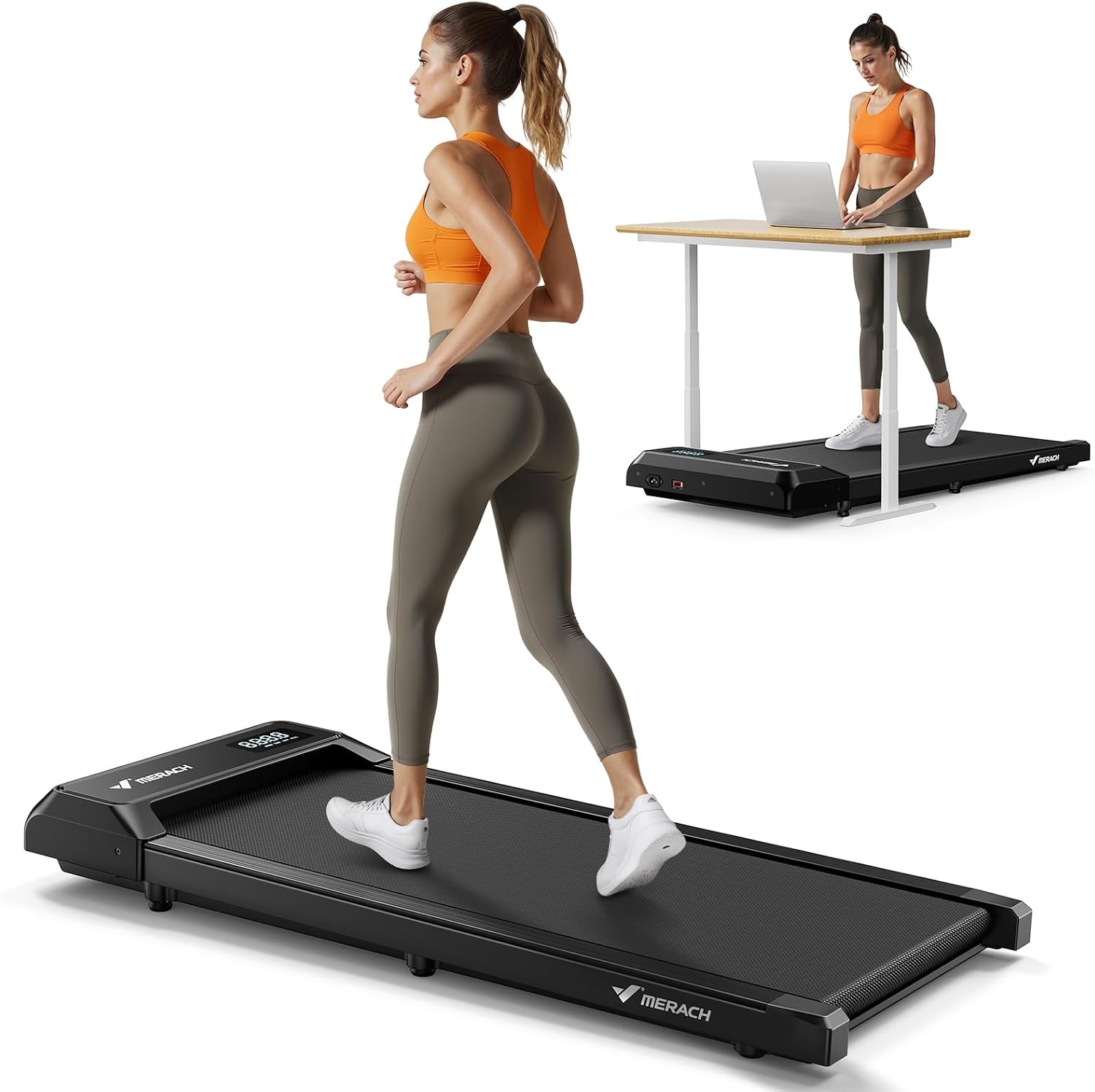 MERACH Loopband voor Thuis - 3-in-1 Loopband met App & Afstandsbediening, 35% Korting