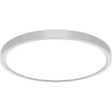 Led-plafondlamp, dimbaar, 33 W, plafondlamp, Ø 40 cm, ultradun, RGB, 7 kleuren, 3000-6500 K, 5200 lm, met nachtlampje, afstandsbediening en app, IP44 led-plafondlamp voor woonkamer, slaapkamer - Maat Ø40cm