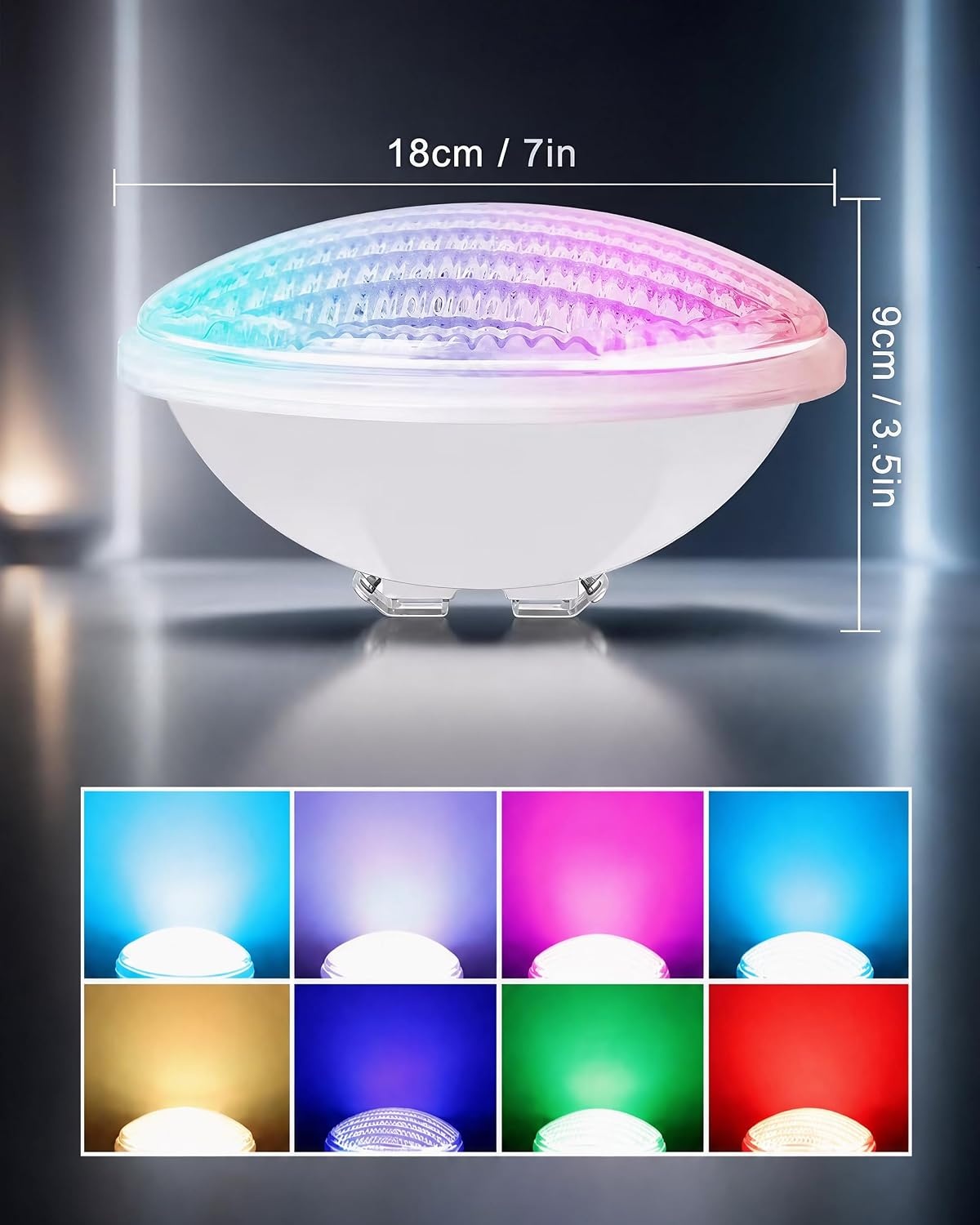 40W RGBW LED Pool Verlichting Onderwater Met Afstandsbediening 4000lm IP68 Waterdichte LED Onderwater Verlichting 12V AC/DC