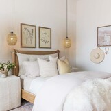 WILON Hanglamp met stekker, 2 stuks E27 vintage lamp met 4,5 m kabel, rotan lampenkap, hanglamp, eettafellamp, hangend, hanglamp voor woonkamer, slaapkamer