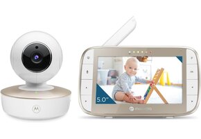 Videobabyfoon VM50G met camera, 5" Kleurendisplay, 300M bereik, Nachtzicht - 43% Korting