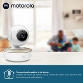 Motorola Nursery Babyfoon met Camera - Baby Monitor VM50G - Baby Camera met Kleuren Display, Tweeweg Communicatie en Infrarood Nachtvisie - 300M Bereik - Inzoomen, Kantelen en Draaien