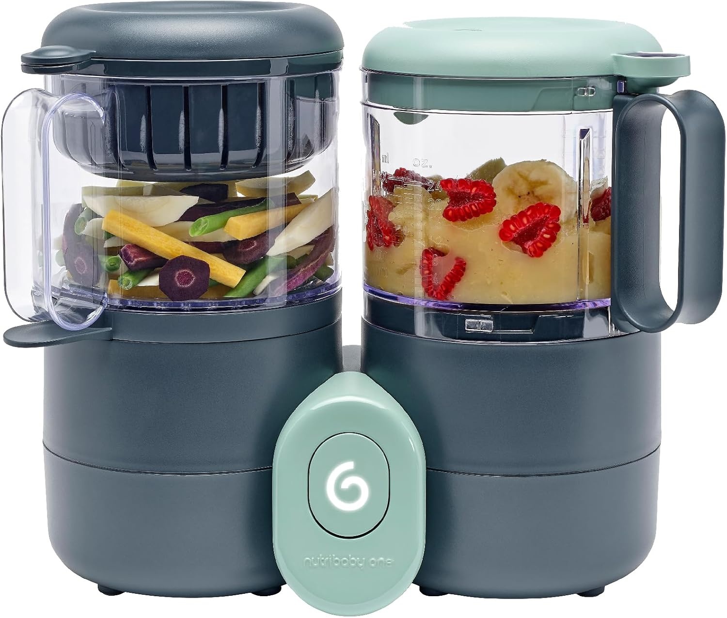 Babymoov Nutribaby One 4-in-1 Babyvoedingbereider - Grijs - 2 Liter