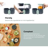Babyvoedingmaker 4-in-1 Stomer & Blender Grijs (63% Korting)