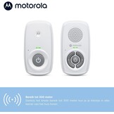 Audio Babyfoon DECT Motorola AM21 | 300m Bereik | Wit | 33% Korting