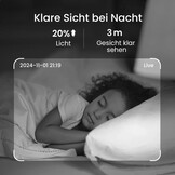 CZEview BM6 Babyfoon met 2K Camera en 5,5 Inch Scherm - Blauw