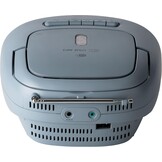 Draagbare Radio CD-speler met Cassette, USB, DAB+ FM (Wit/Blauw) - 34% Korting