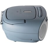 Draagbare Radio CD-speler met Cassette, USB, DAB+ FM (Wit/Blauw) - 34% Korting