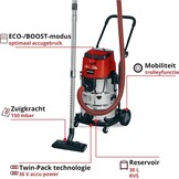 Nat- en Droogzuiger Accu TE-VC 36/30 Li S-Solo 59% Korting