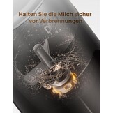 Elektrische Melkopschuimer Zwart | 8-in-1 | 435ml | 53% Korting