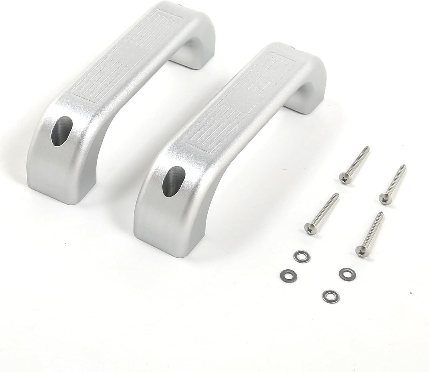 2x Aluminium Zilveren Deurgreep Land Rover Defender 110/90/130 (29% Korting)