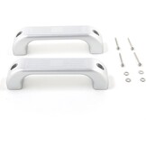 2x Aluminium Zilveren Deurgreep Land Rover Defender 110/90/130 (29% Korting)