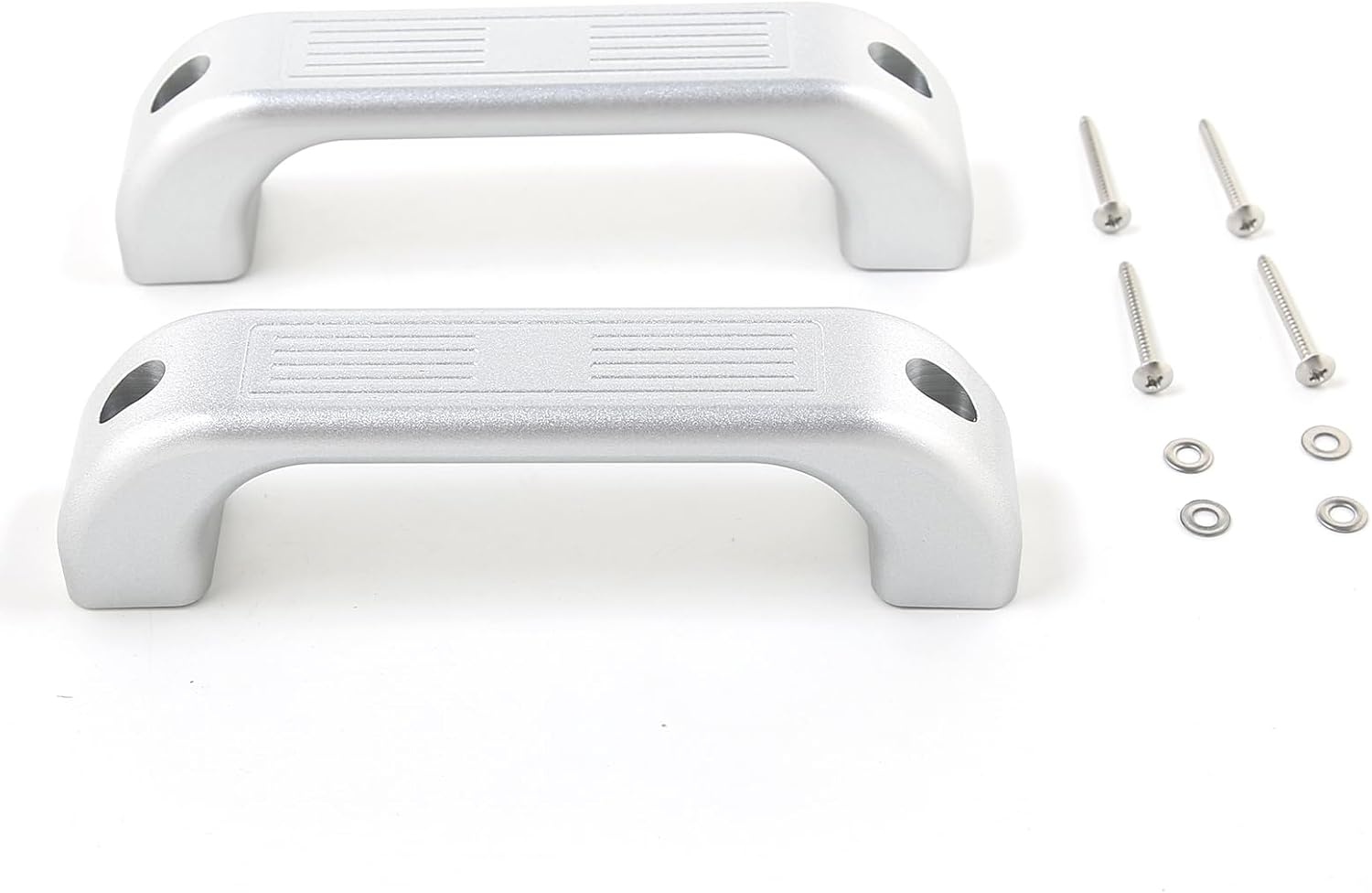 2x Aluminium Zilveren Deurgreep Land Rover Defender 110/90/130 (29% Korting)