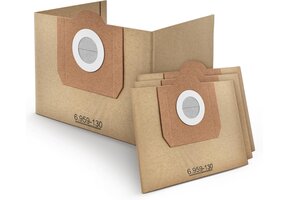 Papieren Stofzuigerzakken Kärcher WD3 (10 stuks) - 47% Korting!