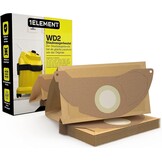 Papieren Stofzuigerzakken Kärcher WD3 (10 stuks) | Hoge Filtratie | 32% Korting