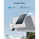 Buitenbeveiligingscamera 2K PTZ 30m Nachtzicht AI Detectie WiFi + Zonnepaneel (34% Korting)