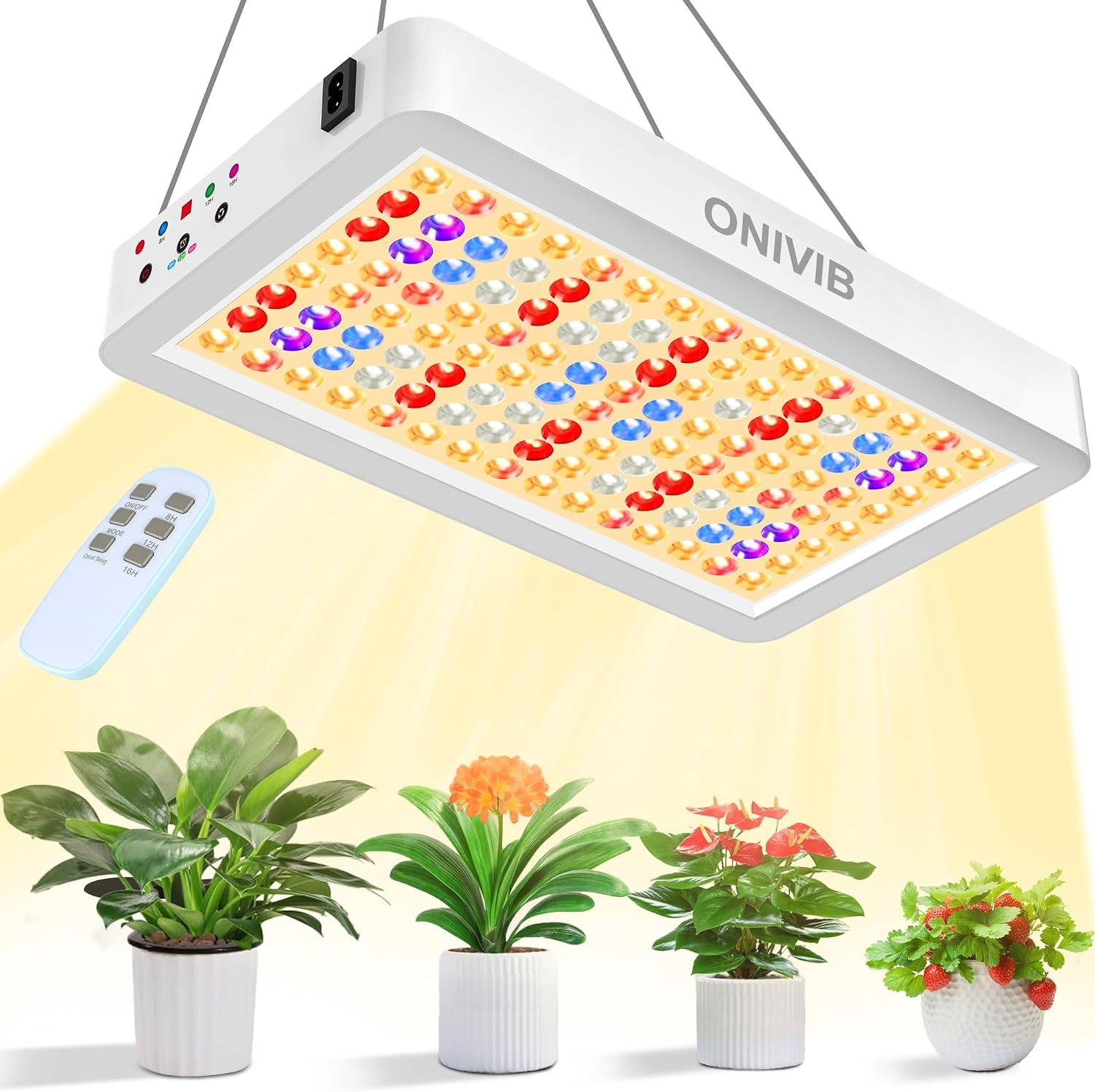 Led Kweeklamp 75W Full Spectrum met Timer - 56% Korting