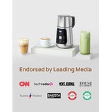 Elektrische Melkopschuimer Zilver - Warm & Koud - 800ml - 35% Korting