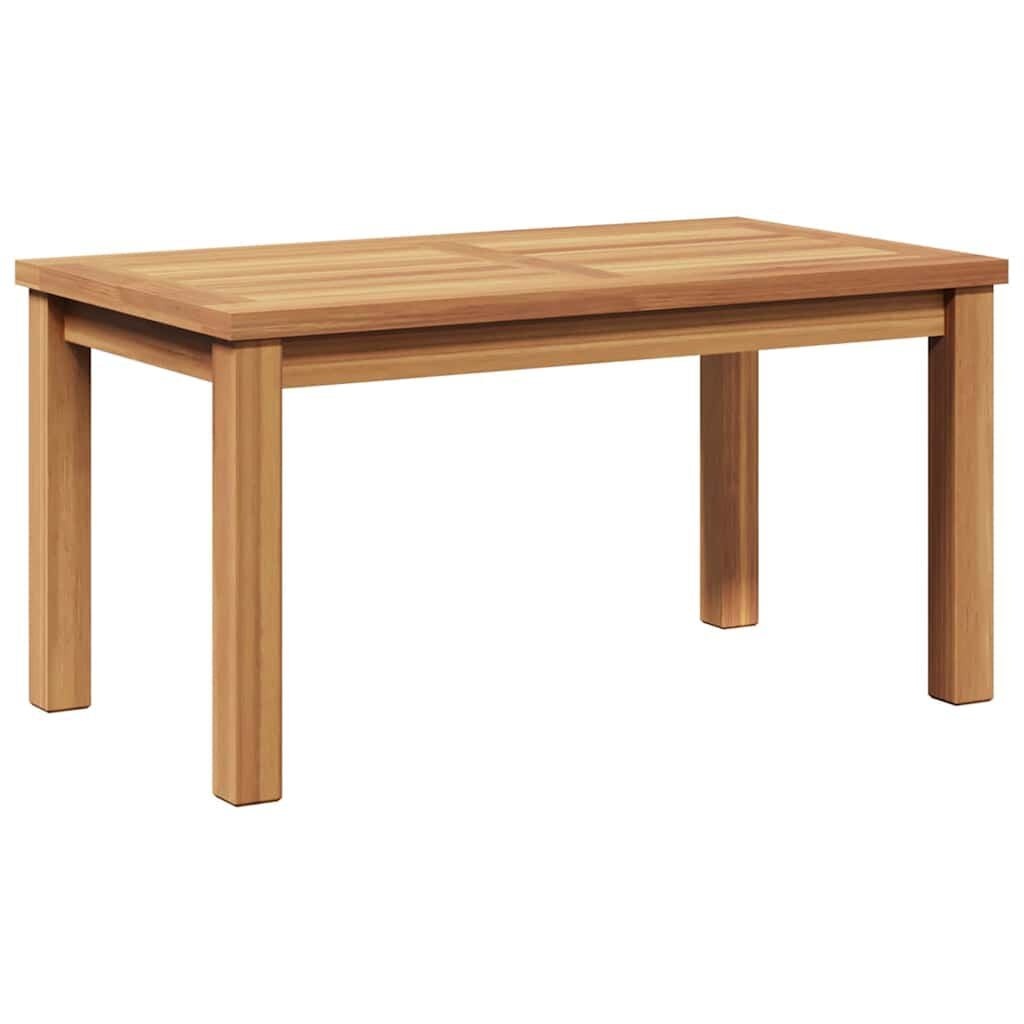 vidaXL Salontafel Massief Teakhout Bruin 70x40x36cm - 34% Korting