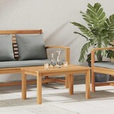 vidaXL Salontafel Massief Teakhout Bruin 70x40x36cm - 34% Korting