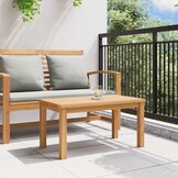vidaXL Salontafel Massief Teakhout Bruin 70x40x36cm - 34% Korting