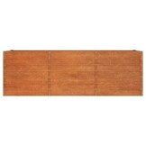 Verhoogde Plantenbak Cortenstaal 240x80x77 cm - 54% Korting