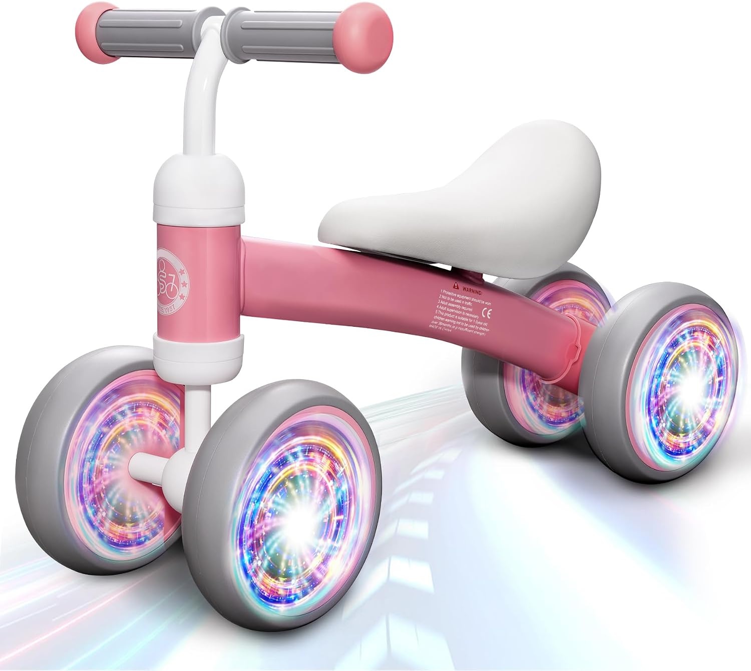 MHCYLION loopfiets vanaf 1,5-4 jaar tot 25 kg, stuur en zadel in hoogte verstelbaar, stuurslot, ultralichte kinderloopfiets balansfiets voor jongens en meisjes