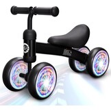 MHCYLION loopfiets vanaf 1,5-4 jaar tot 25 kg, stuur en zadel in hoogte verstelbaar, stuurslot, ultralichte kinderloopfiets balansfiets voor jongens en meisjes