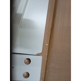 VidaXL Opbergbox 70x40x38 cm Wit Bewerkt Hout - 54% Korting