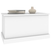 VidaXL Opbergbox 70x40x38 cm Wit Bewerkt Hout - 54% Korting