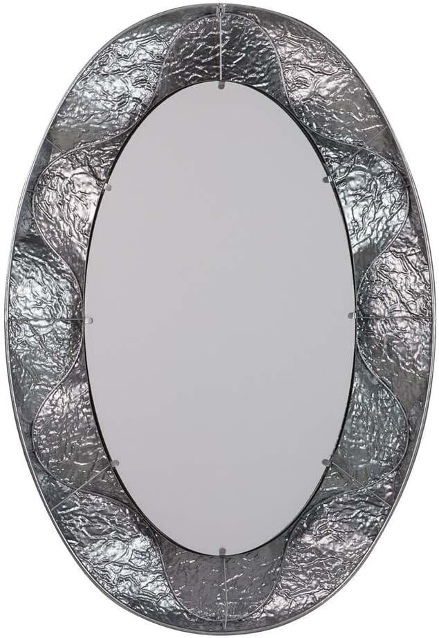 Ovaal Metalen Plateel Veelkleurig 104 cm met 35% Korting