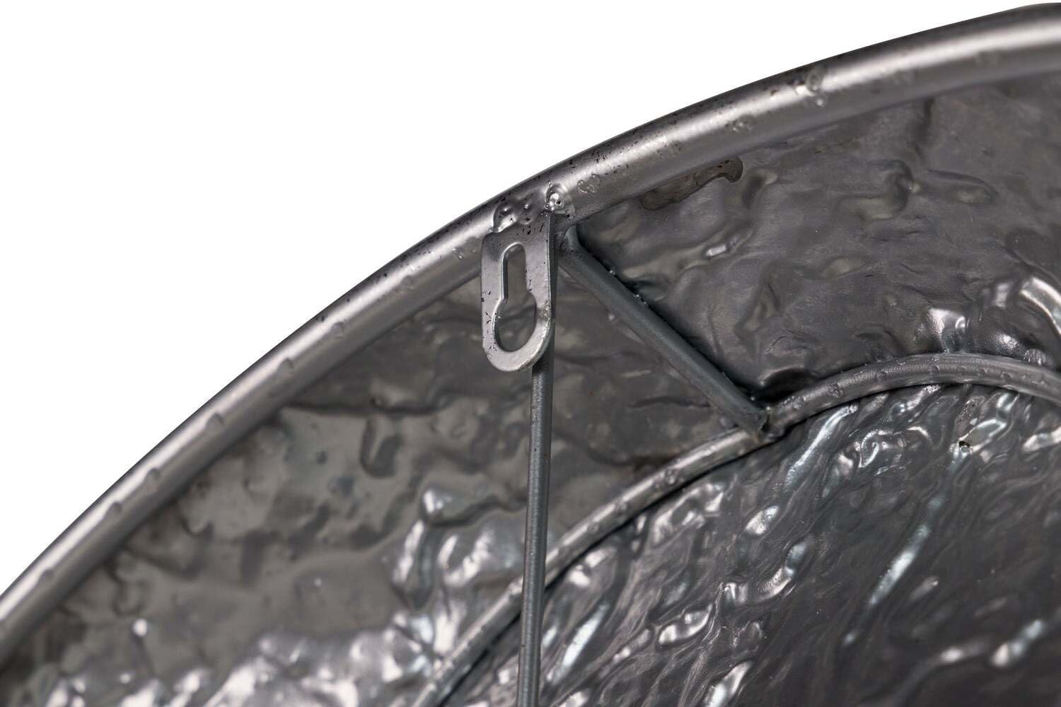 Ovaal Metalen Plateel Veelkleurig 104 cm met 35% Korting
