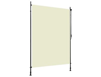 Buitenrolluik 150x270 cm Crème - Privacy & Schaduw