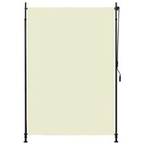 Buitenrolluik 150x270 cm Crème - Privacy & Schaduw