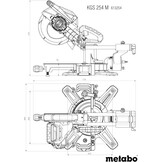 Metabo Afkort-/Verstekzaag KGS 254 M - 254mm met 55% Korting
