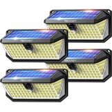 Solar Buitenlamp Set (2 stuks) 4200 Lumen | Wit | 34% Korting