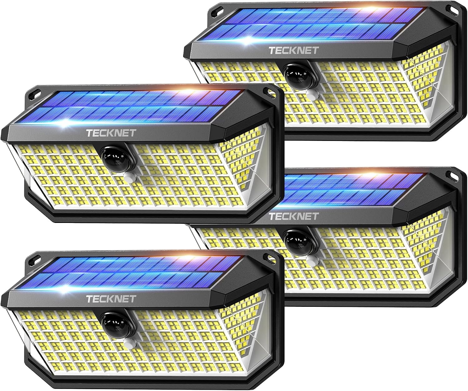 Solar Buitenlamp Set (2 stuks) 4200 Lumen | Wit | 34% Korting