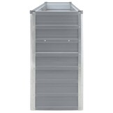 Verhoogde Plantenbak 320x40x77cm Staal Grijs - 54% Korting