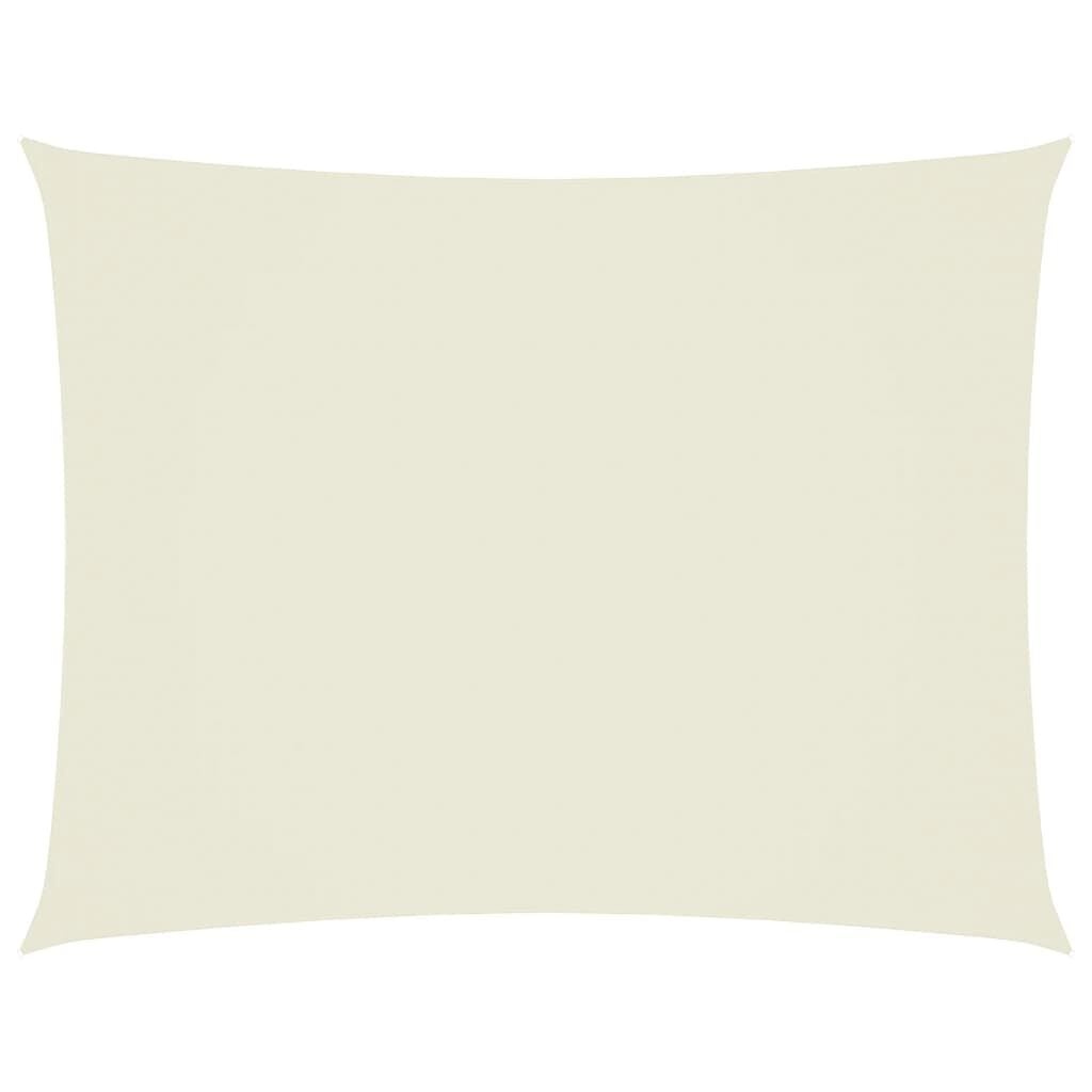 VidaXL Zonnescherm Rechthoekig 3,5x5m Crème Oxford Stof - 34% Korting!