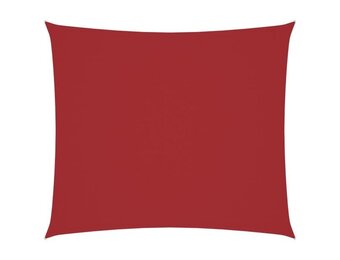 vidaXL Zonnescherm Rechthoekig 2,5x3m Oxford Stof Rood - 39% Korting