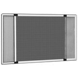vidaXL Uitschuifbare Raamhor (75-143)x50 cm Wit - 52% Korting