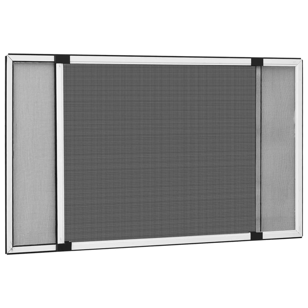 vidaXL Uitschuifbare Raamhor (75-143)x50 cm Wit - 52% Korting