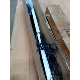 vidaXL Uitschuifbare Raamhor (75-143)x50 cm Wit - 52% Korting
