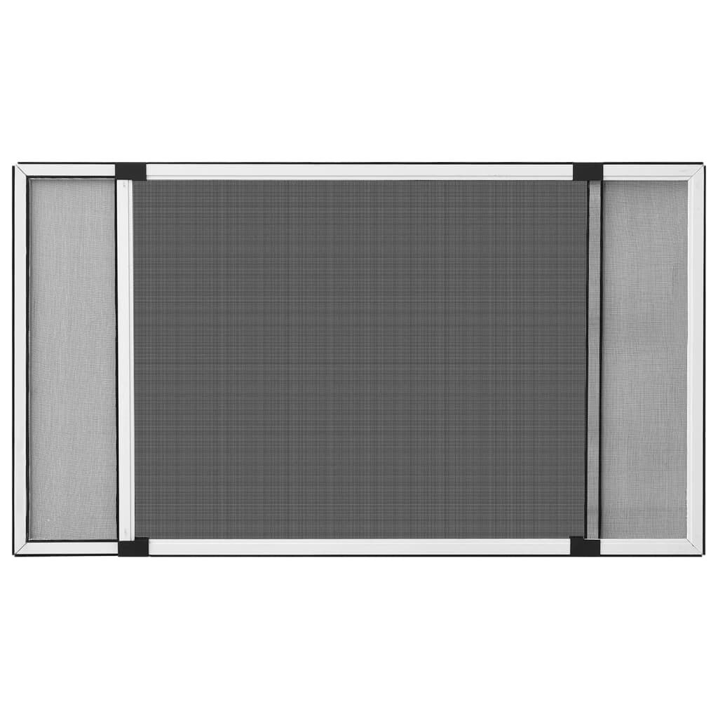 vidaXL Uitschuifbare Raamhor (75-143)x50 cm Wit - 52% Korting