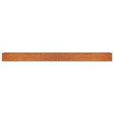 Verhoogde Plantenbak Cortenstaal Roestig 600x80x45 cm - 59% Korting